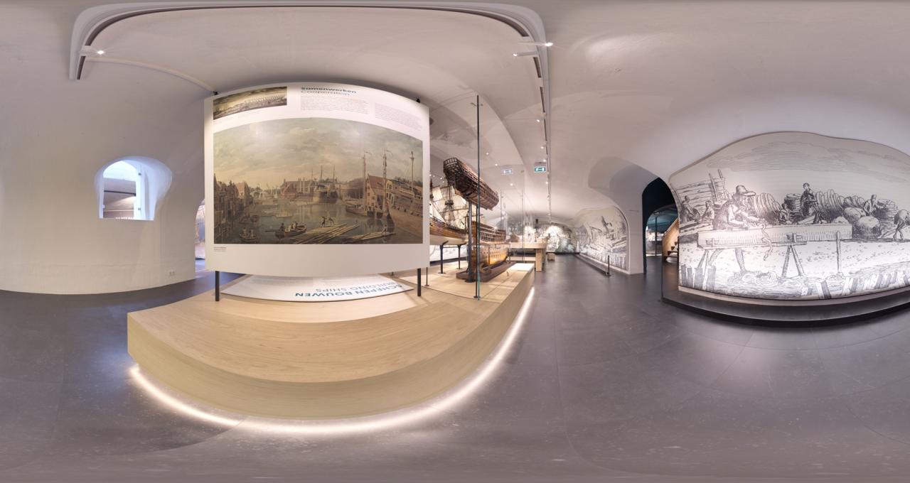 Panoram ruimte Scheepsbouw