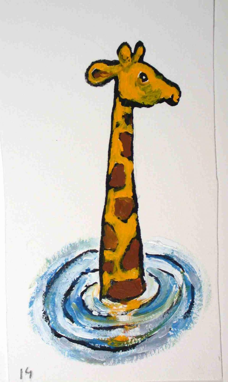 Wim Hofman - giraffe